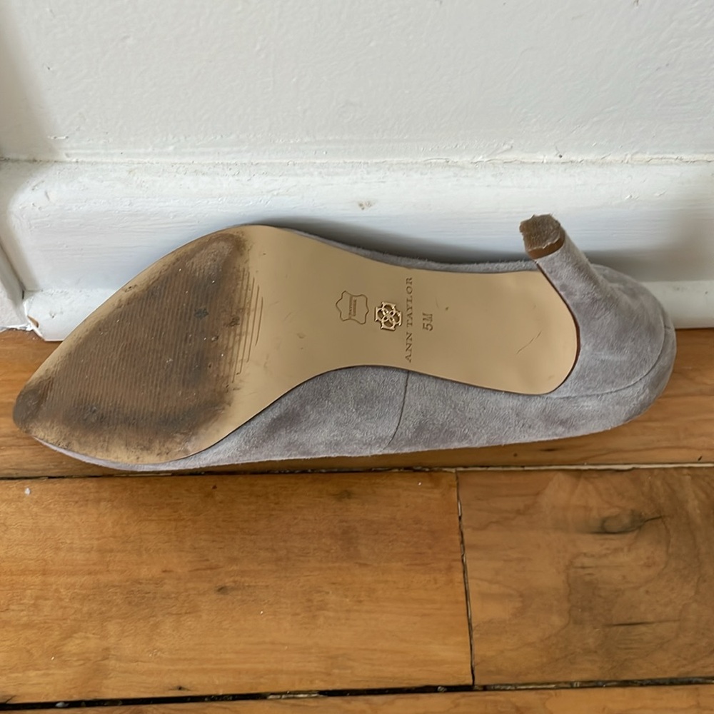 Blue Suede Heels - Picture 6 of 8